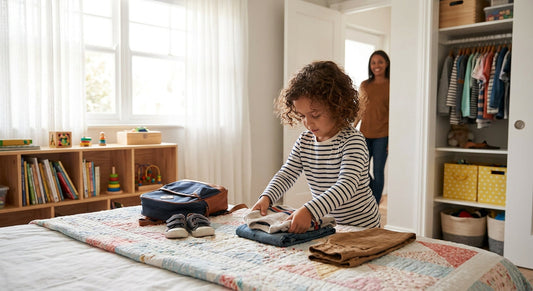 Comment apprendre à un enfant à préparer ses vêtements seul ?
