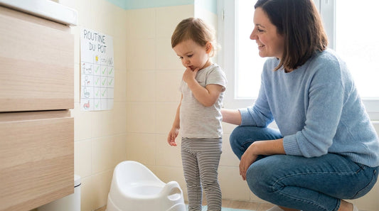 Mon enfant refuse le pot : 10 solutions pour l'aider sans le forcer