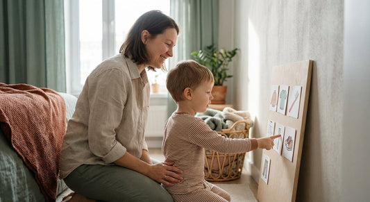 routine du matin enfant 2-6 ans avec support visuel favorisant l'autonomie