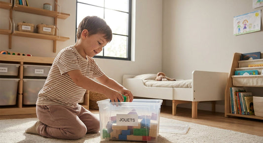Comment apprendre à un enfant à ranger sa chambre sans conflits ?