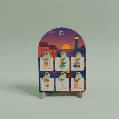 Routive du Soir - La routine évolutive