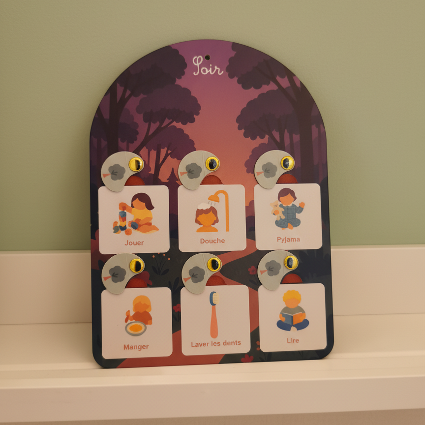 Routive du Soir - La routine évolutive