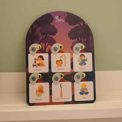 Routive du Soir - La routine évolutive