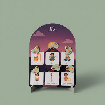 Routive du Soir - La routine évolutive