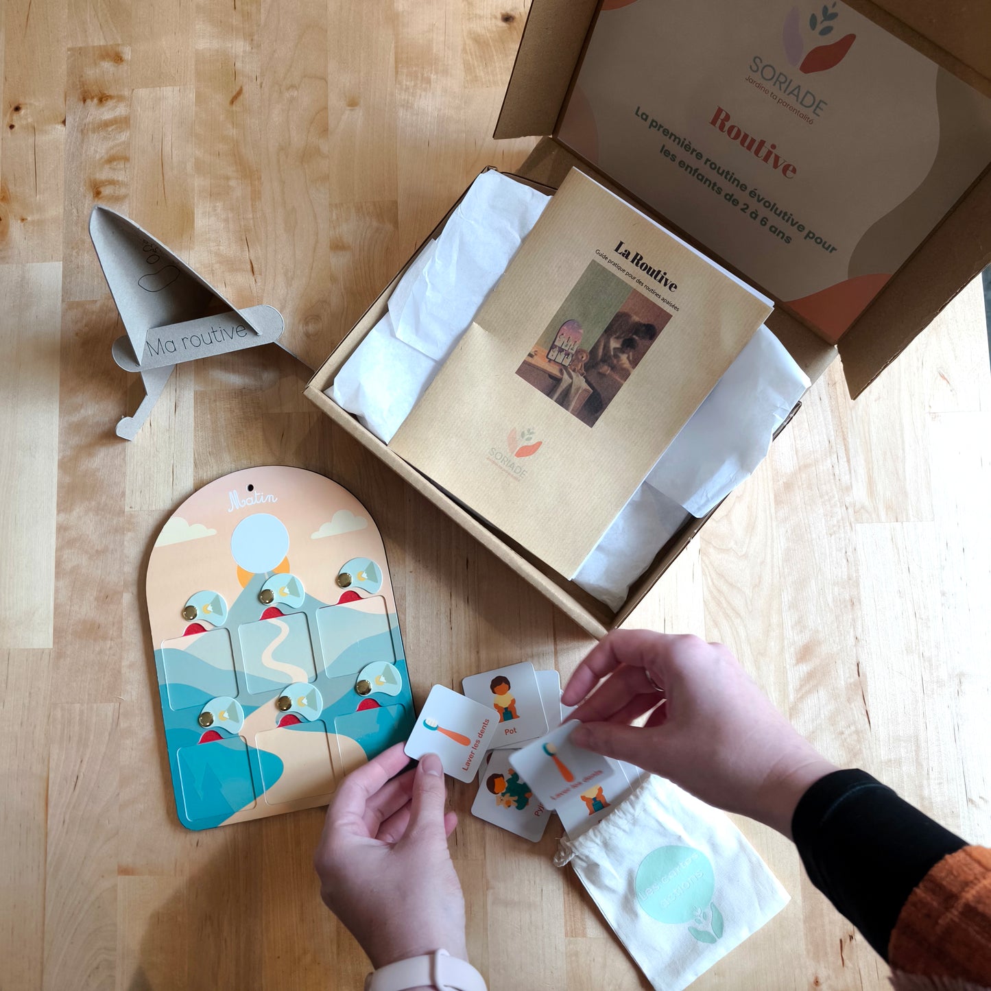 contenu de la routine matin et soir